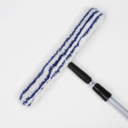 Nova Εργαλείο Καθαρισμού Τζαμιών με Γουνάκι Microfiber (οικιακής-επαγγελματικής χρήσης)